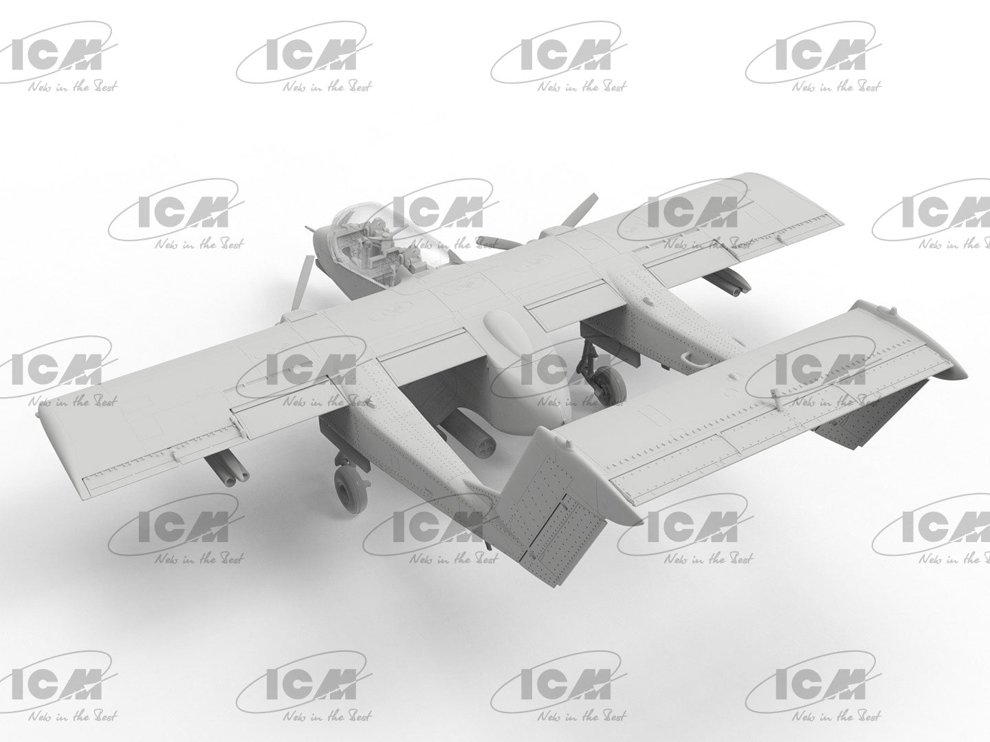 ICM 72185 Plastic model kit Scale 1:72 OV-10А Bronco US Attack Aircraft