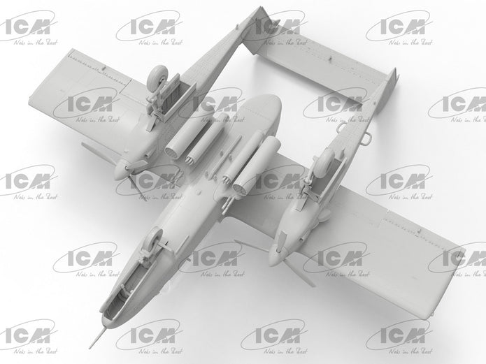 ICM 72185 Plastic model kit Scale 1:72 OV-10А Bronco US Attack Aircraft