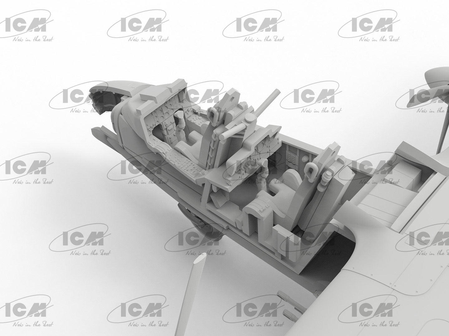 ICM 72185 Plastic model kit Scale 1:72 OV-10А Bronco US Attack Aircraft