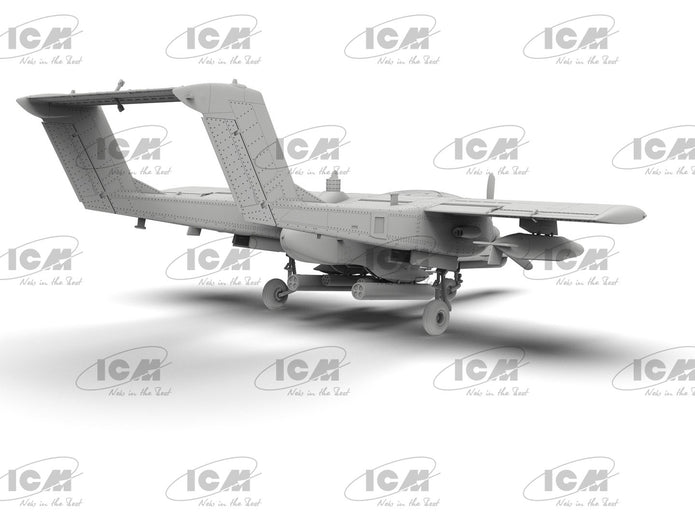 OV-10D+ Bronco US attack and observation aircraft 1:72 ICM 72186 - Plastic Model