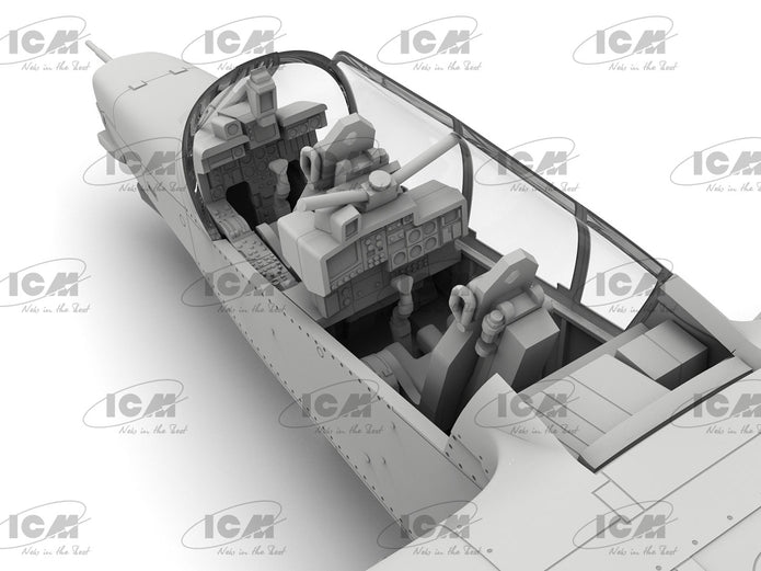 OV-10D+ Bronco US attack and observation aircraft 1:72 ICM 72186 - Plastic Model