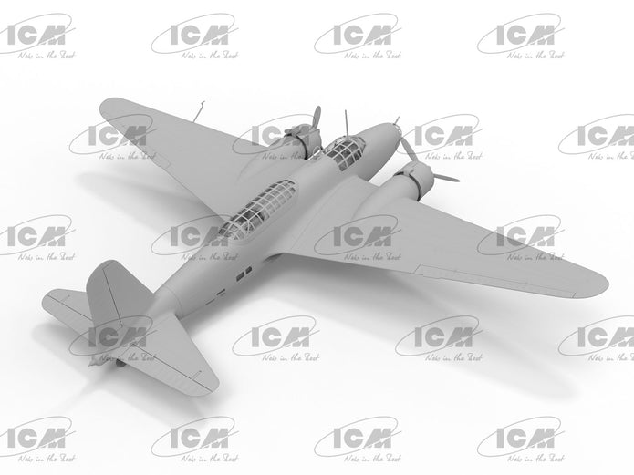 ICM 72203 Scale model aircraft kit 1:72 Bomber of Imperial Japan Ki-21-Ib Sally