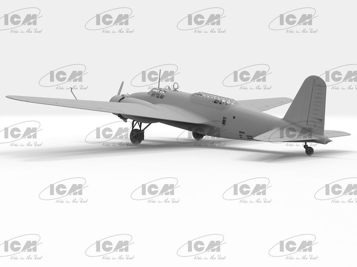 ICM 72203 Scale model aircraft kit 1:72 Bomber of Imperial Japan Ki-21-Ib Sally