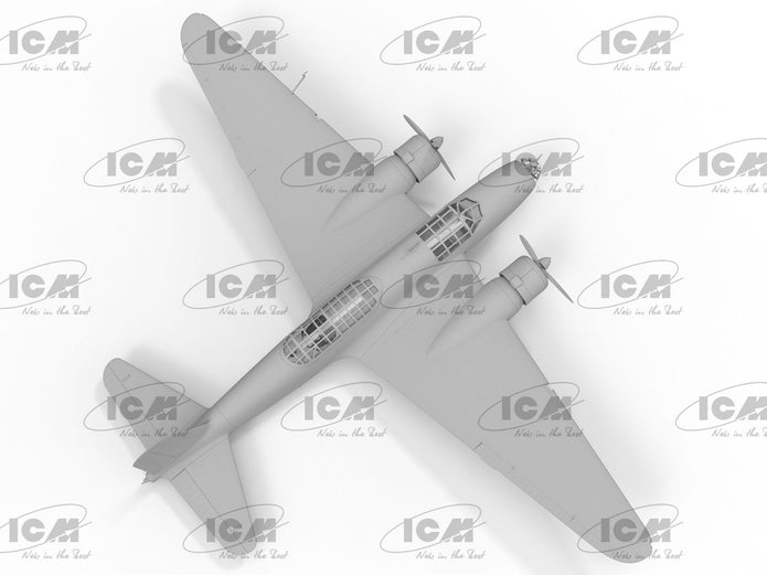 ICM 72203 Scale model aircraft kit 1:72 Bomber of Imperial Japan Ki-21-Ib Sally