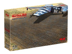 Marston Mat WWII US Landing Mat Scale 1:72 ICM72215 Plastic Model Stands Kit