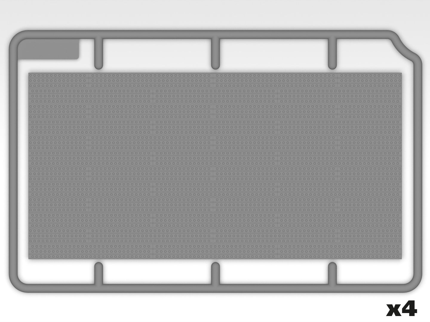 Marston Mat WWII US Landing Mat Scale 1:72 ICM72215 Plastic Model Stands Kit