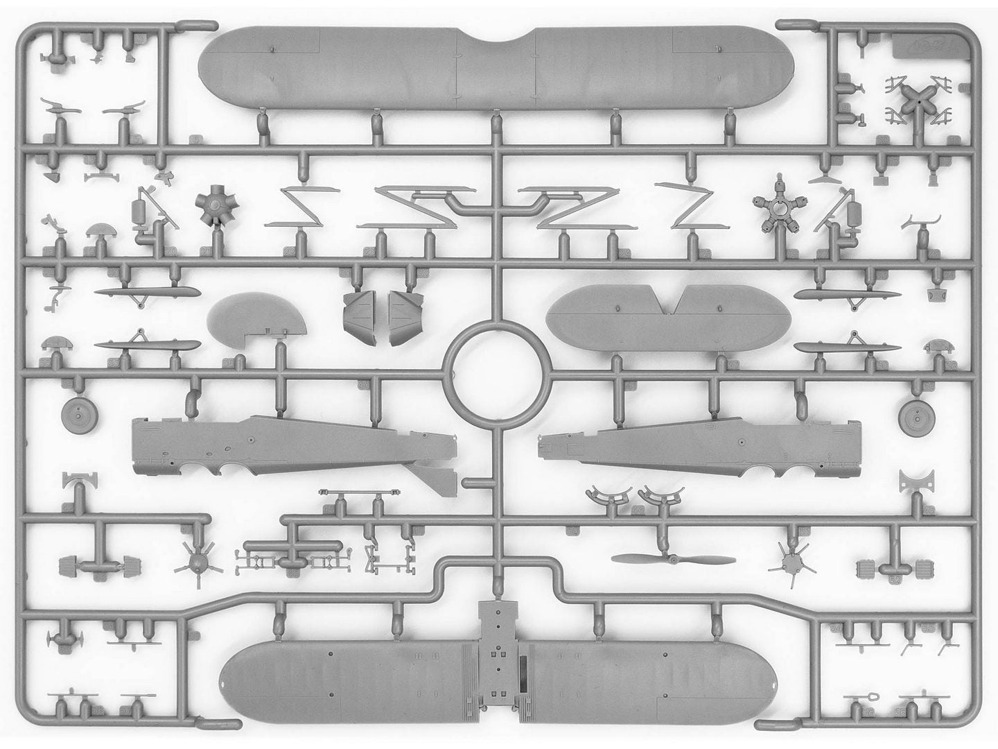 ICM 72243 Plastic model kit Scale 1:72 U-2/Po-2VS Soviet light night bomber WWII