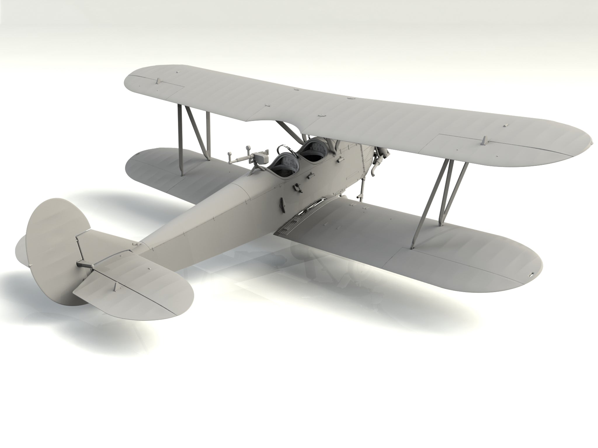 ICM 72243 Plastic model kit Scale 1:72 U-2/Po-2VS Soviet light night bomber WWII