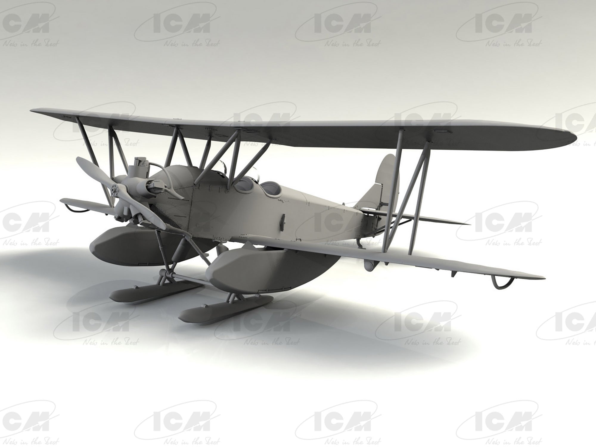 ICM 72244 Plastic model kit 1:72 U-2/Po-2, WWII Soviet Multi-Purpose Aircraft