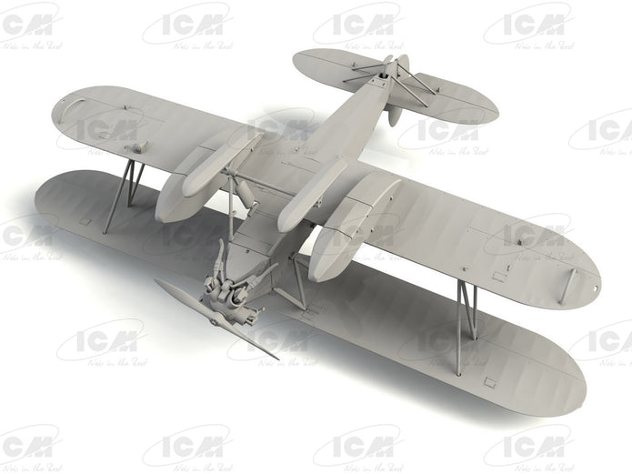 ICM 72244 Plastic model kit 1:72 U-2/Po-2, WWII Soviet Multi-Purpose Aircraft