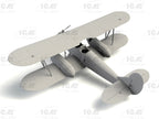 ICM 72244 Plastic model kit 1:72 U-2/Po-2, WWII Soviet Multi-Purpose Aircraft