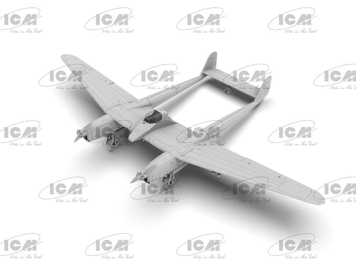 Fw 189C/V-6 German attack aircraft Scale 1:72 ICM72290 Plastic Model Aircraft Kit