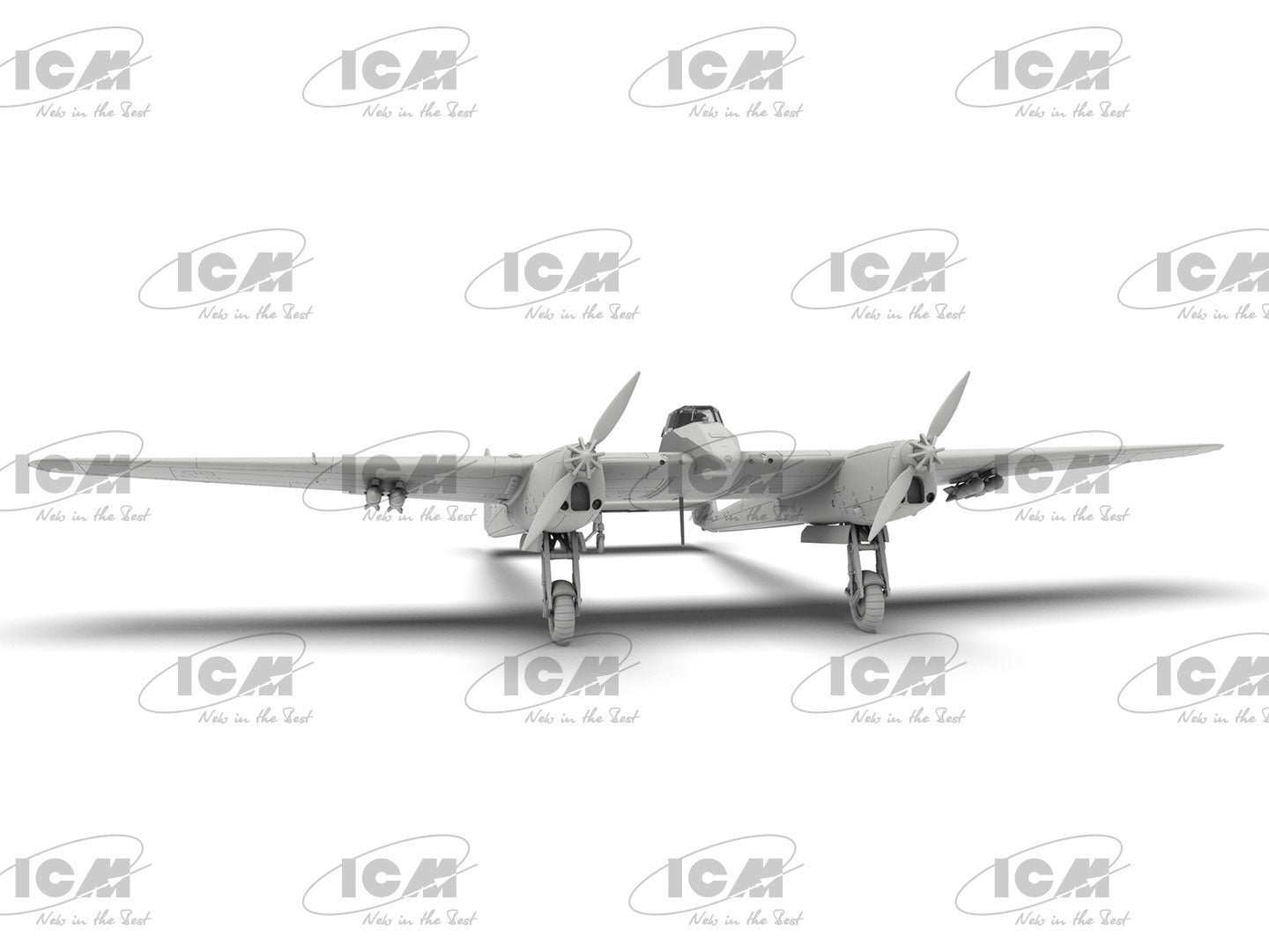 Fw 189C/V-6 German attack aircraft Scale 1:72 ICM72290 Plastic Model Aircraft Kit