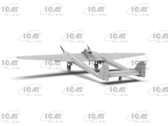 Fw 189C/V-6 German attack aircraft Scale 1:72 ICM72290 Plastic Model Aircraft Kit