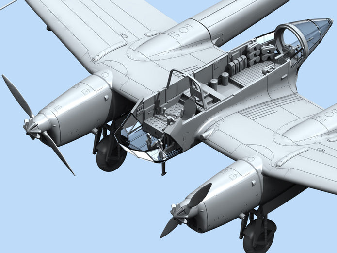 ICM 72291 Plastic model kit Scale 1:72 German reconnaissance plane Fw 189A-1