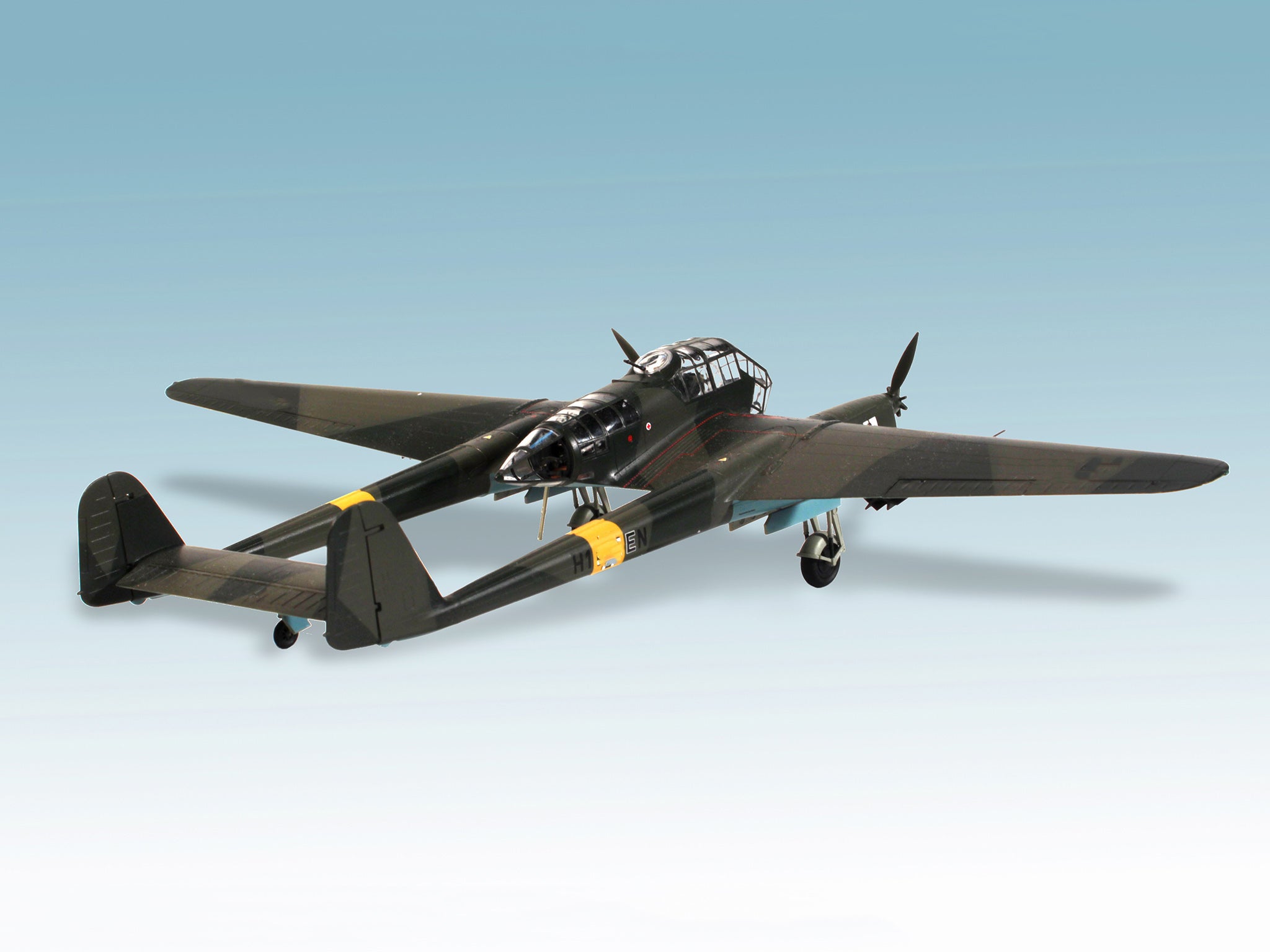 ICM 72291 Plastic model kit Scale 1:72 German reconnaissance plane Fw 189A-1
