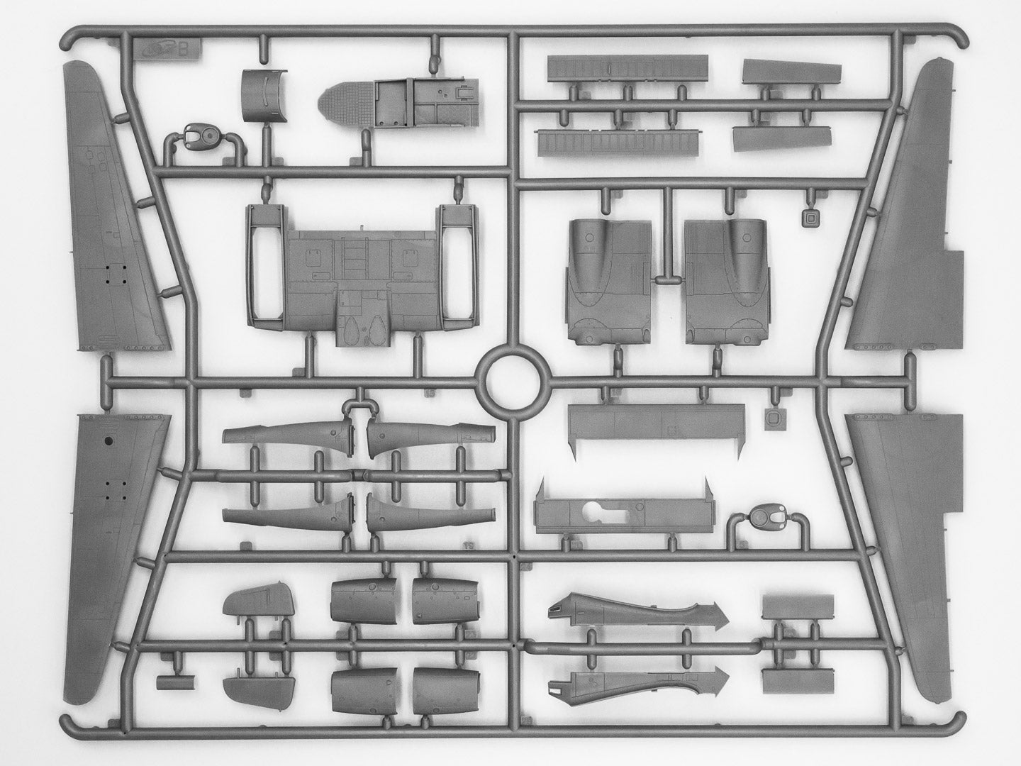 ICM 72293 Plastic model kit airplanes 1:72 WWII German night fighter FW 189A-1