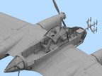 ICM 72293 Plastic model kit airplanes 1:72 WWII German night fighter FW 189A-1