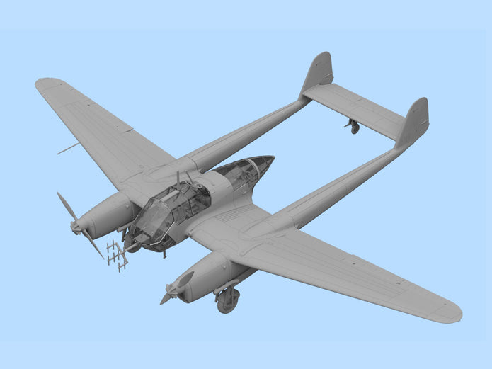 ICM 72293 Plastic model kit airplanes 1:72 WWII German night fighter FW 189A-1