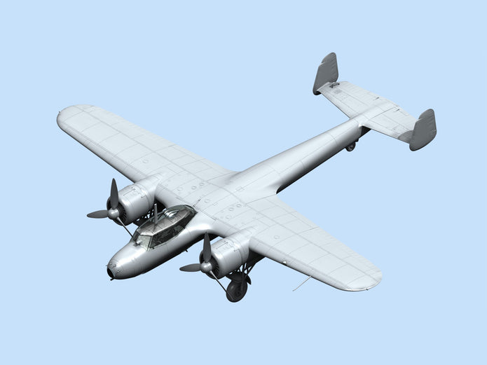 ICM 72303 model kit airplanes 1:72 Dornier Do 17Z-10, WWII German night fighter