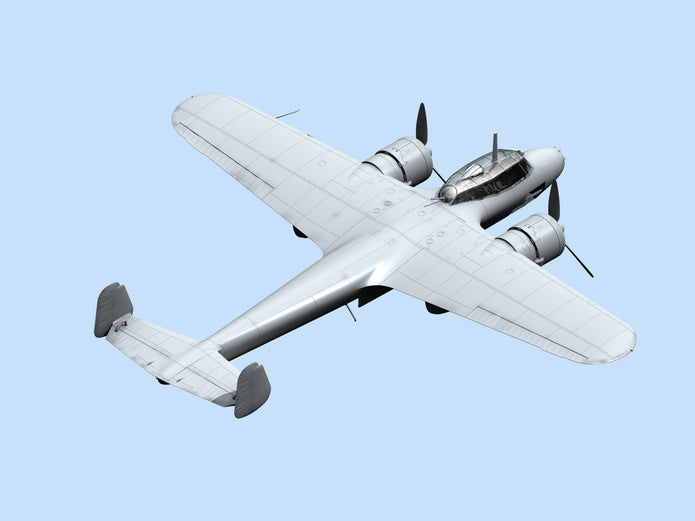 ICM 72303 model kit airplanes 1:72 Dornier Do 17Z-10, WWII German night fighter