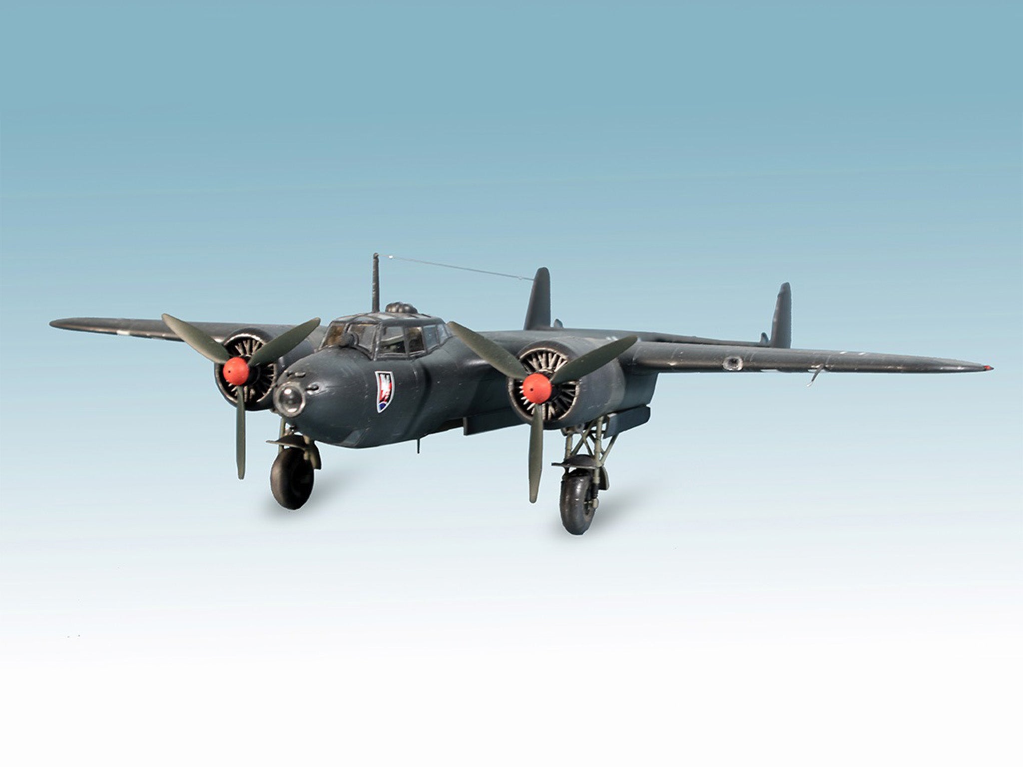 ICM 72303 model kit airplanes 1:72 Dornier Do 17Z-10, WWII German night fighter
