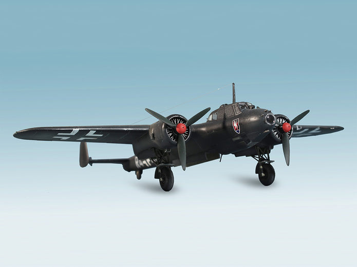 ICM 72303 model kit airplanes 1:72 Dornier Do 17Z-10, WWII German night fighter