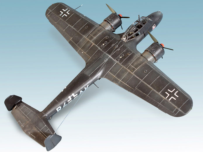 ICM 72303 model kit airplanes 1:72 Dornier Do 17Z-10, WWII German night fighter