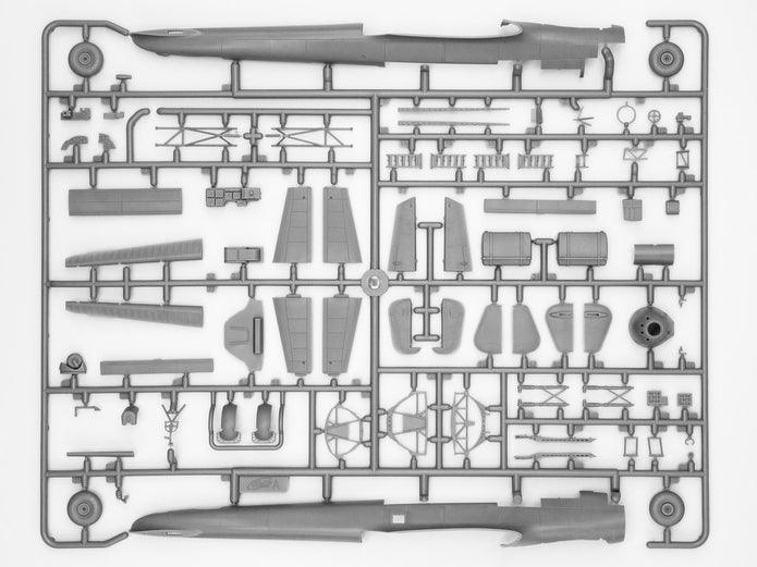 ICM 72304 Plastic model kit airplanes Scale 1:72 WWII German bomber Do 17Z-2