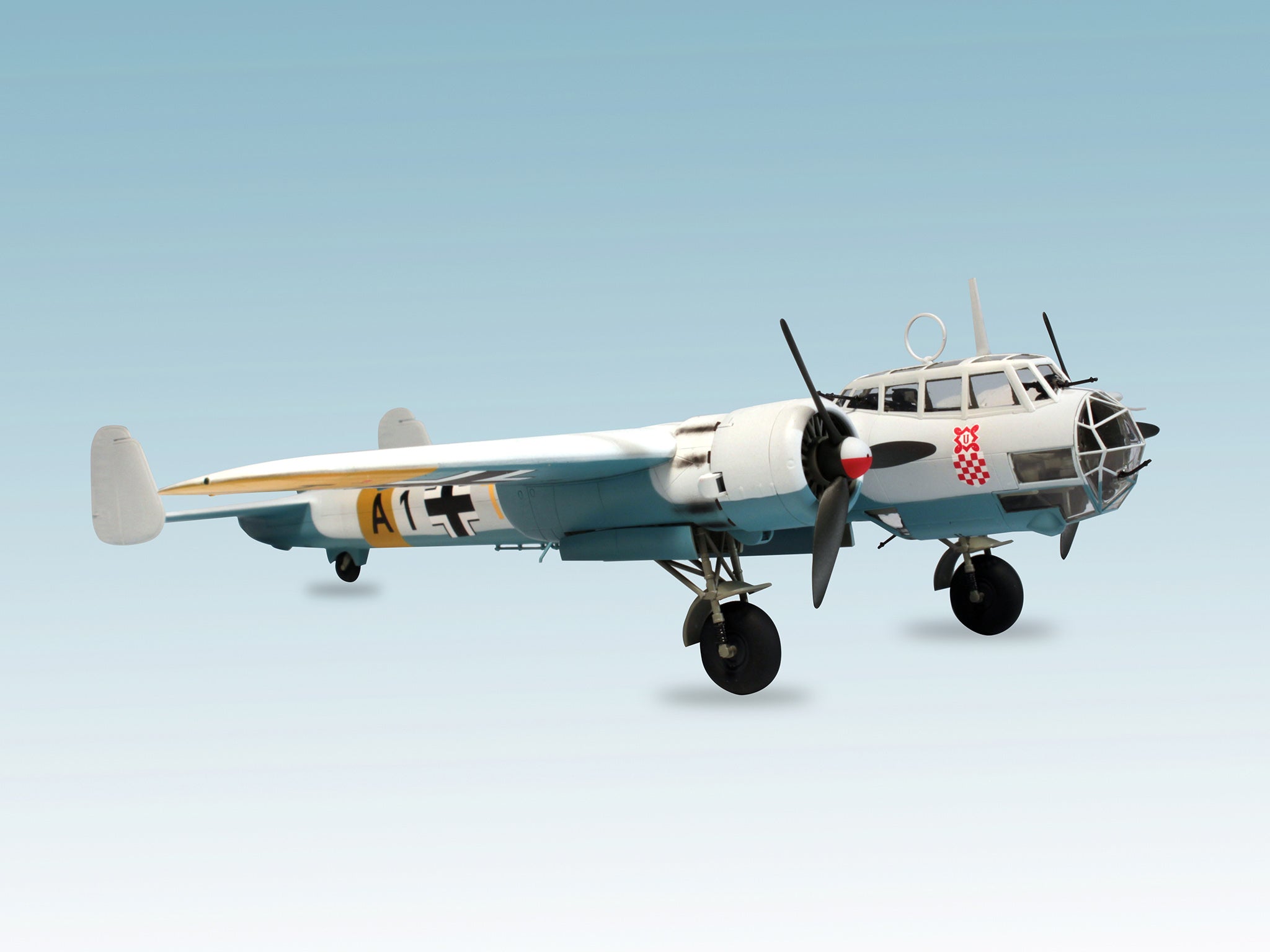 ICM 72304 Plastic model kit airplanes Scale 1:72 WWII German bomber Do 17Z-2