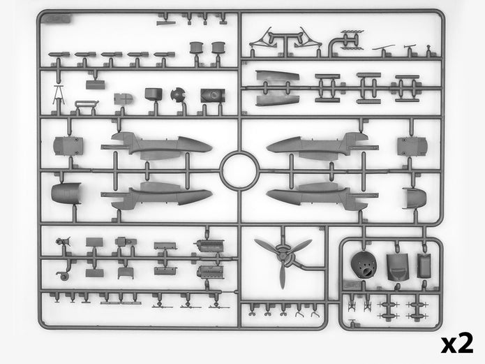 ICM 72306 Plastic model kit airplanes 1:72 Do 215B-5, WWII German Night Fighter