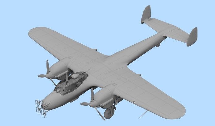 ICM 72306 Plastic model kit airplanes 1:72 Do 215B-5, WWII German Night Fighter
