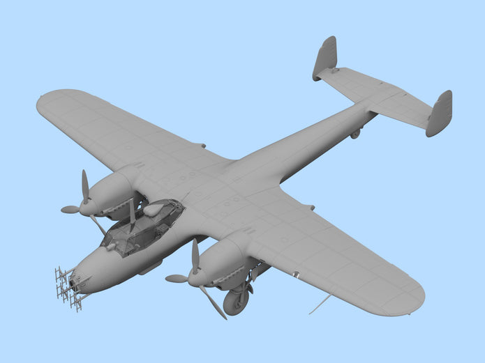 ICM 72306 Plastic model kit airplanes 1:72 Do 215B-5, WWII German Night Fighter