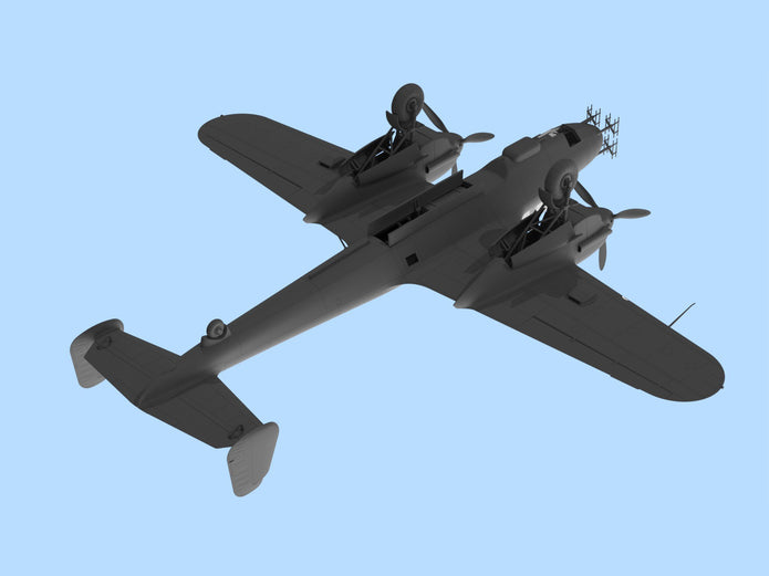ICM 72306 Plastic model kit airplanes 1:72 Do 215B-5, WWII German Night Fighter