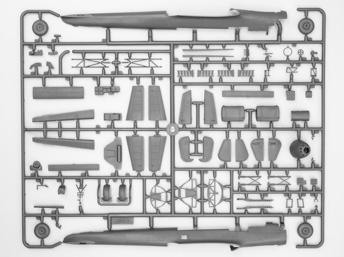 ICM 72307 Plastic model airplanes kit 1:72 Do 17Z-7, WWII German Night Fighter