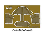 ICM 72431 Scale model kit 1:72 SdKfz 260 WWII German radio communication vehicle