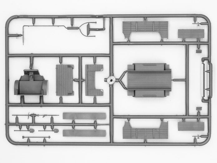 ICM 72451 Plastic model kit 1:72 Krupp L2H143 Kfz.70 WWII German light truck