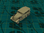 ICM 72472 Plastic model kit Scale 1:72 WWII German staff car G4,1935 production
