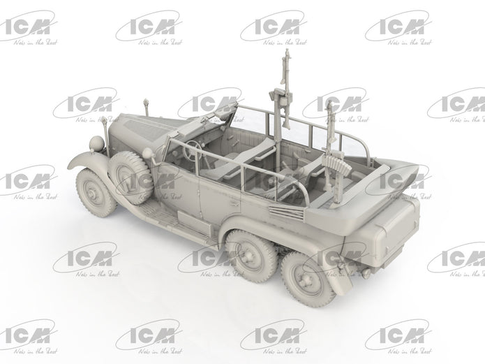 ICM 72473 model kit 1:72 Type G4 Partisanenwagen with MG 34, WWII German vehicle