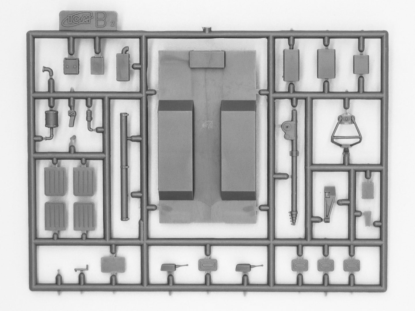 ICM 72709 Scale 1:72 URAL-43203, Military Box Vehicle of Armed Forces of Ukraine