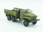 ICM 72711 Plastic model car kit Scale 1:72 Ural-375D Soviet Army cargo truck
