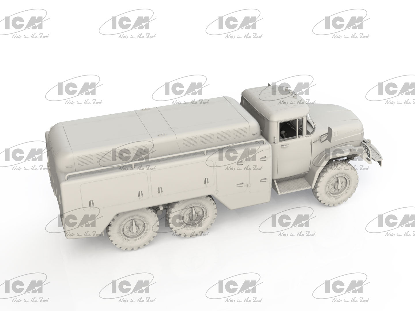ICM 72815 Plastic model kit Scale 1:72 Aerodrome mobile electric unit APA-50M (ZiL-131)