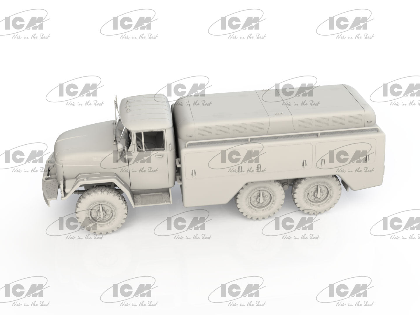ICM 72815 Plastic model kit Scale 1:72 Aerodrome mobile electric unit APA-50M (ZiL-131)