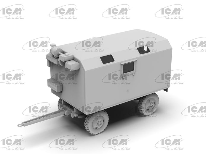 ZiL-131 Truck with trailer Armed Forces of Ukraine Plastic Model Kit Scale 1:72 ICM 72817