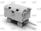 ZiL-131 Truck with trailer Armed Forces of Ukraine Plastic Model Kit Scale 1:72 ICM 72817