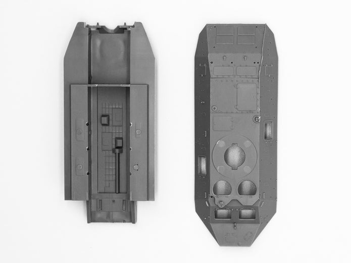 ICM 72911 Plastic model kit Scale 1:72 BTR-60PB Soviet infantry vehicle