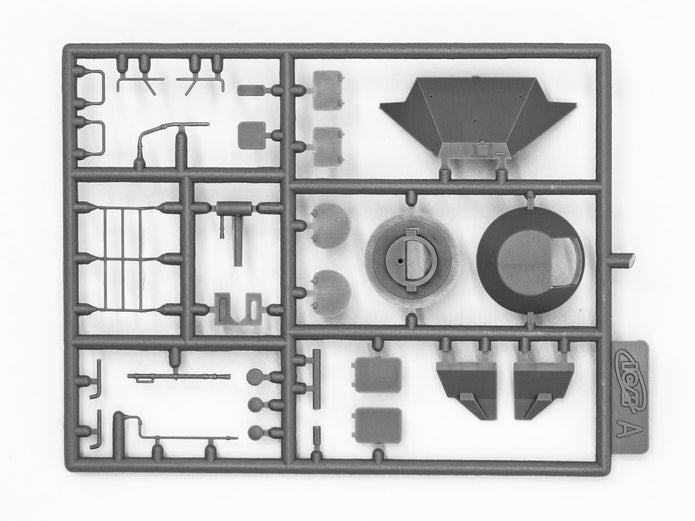 ICM 72911 Plastic model kit Scale 1:72 BTR-60PB Soviet infantry vehicle