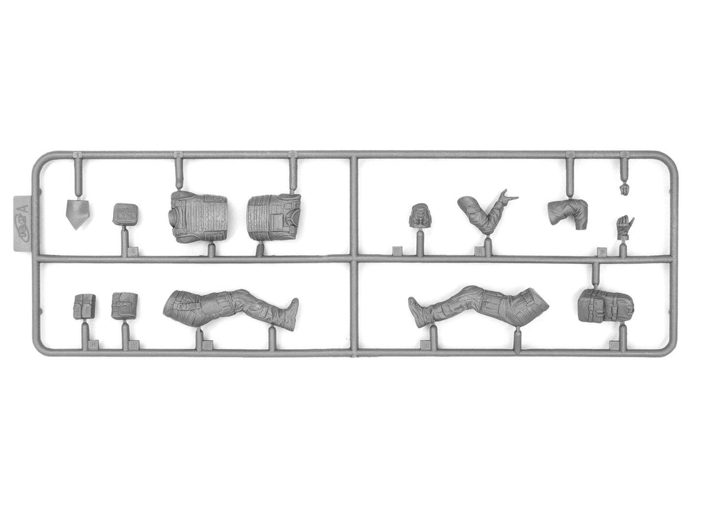 ICM DS2401 Plastic model figures kit Scale 1:24 S.W.A.T. Team kits for dioramas