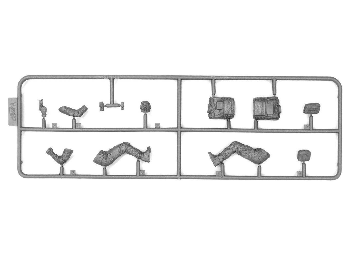 ICM DS2401 Plastic model figures kit Scale 1:24 S.W.A.T. Team kits for dioramas