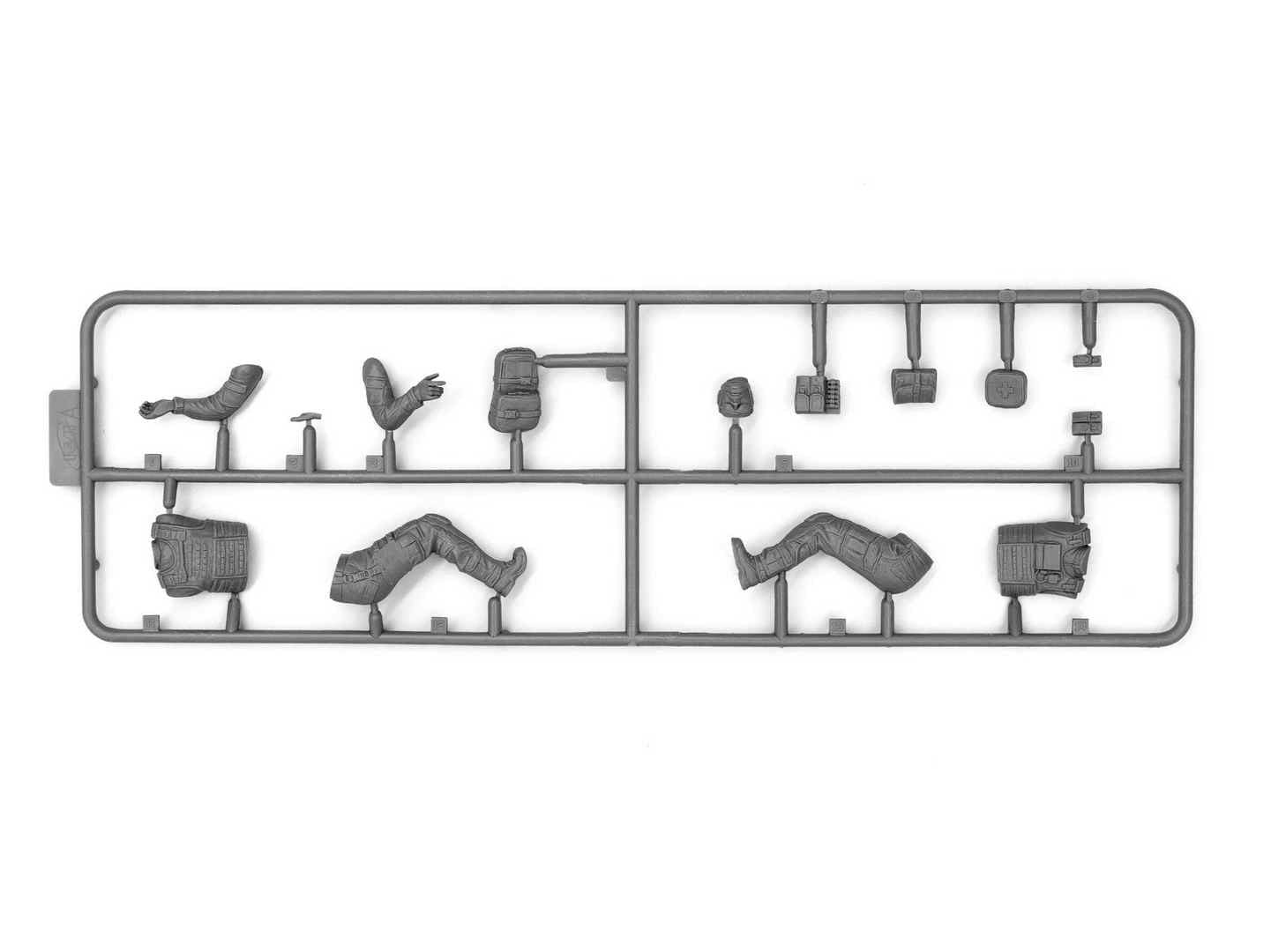 ICM DS2401 Plastic model figures kit Scale 1:24 S.W.A.T. Team kits for dioramas